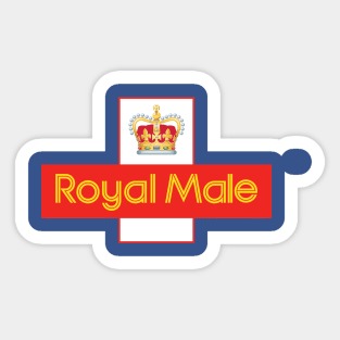 Royal Male (Mail) Sticker